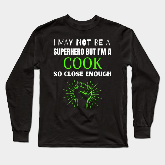 Cook Long Sleeve T-Shirt by Mdath